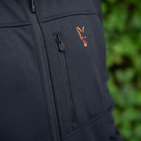 Fox Collection Soft Shell Jacket Black & Orange