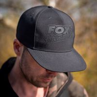 Fox Black/Camo Flat Peak Snapback Cap