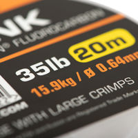 Fox Edges Link Crimpable Illusion Fluorocarbon 20m