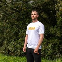 Guru Gradient Connect Tee White