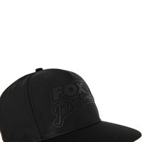 Fox Black/Camo Flat Peak Snapback Cap