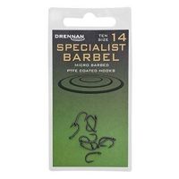 Drennan Super Specialist Barbel Barbed Eyed Hooks