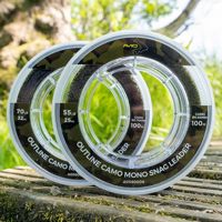 Avid Carp Outline Camo Mono Snag Leader