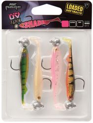 Fox Rage Slick Shad Loaded Ultra UV Mixed Colour Packs