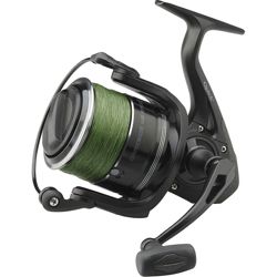 DAM Quick Darkside 4B 7000S FD Spod Reel inc 30lb Braid