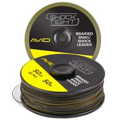 Avid Carp Shock Tight Braided Snag/Shock Leader