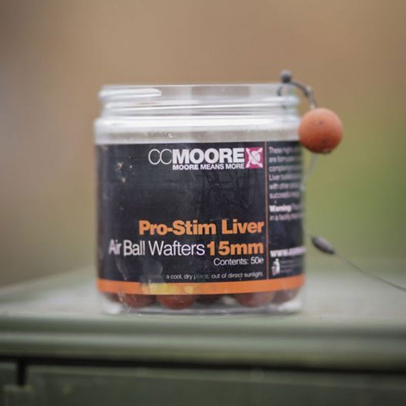 CC Moore Pro-Stim Liver Air Ball Wafters 15mm