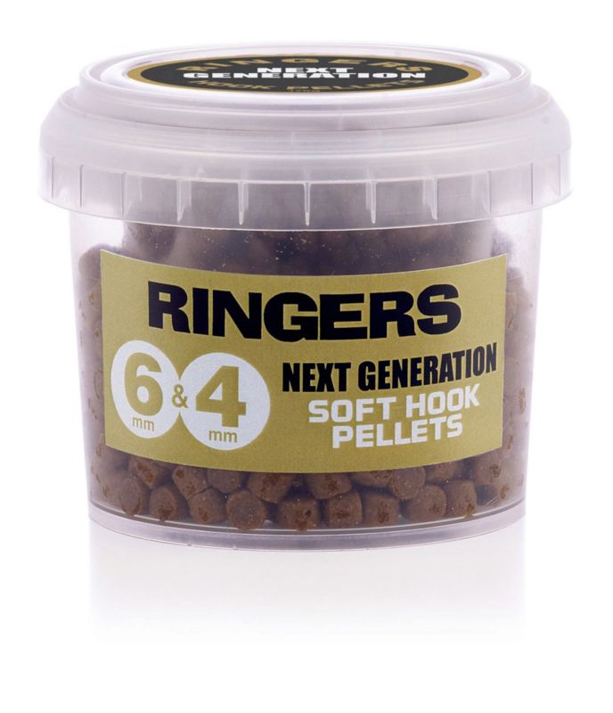 Ringers Next Generation Soft Hook Pellets 6mm & 4mm