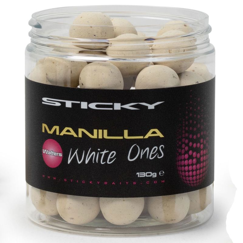 Sticky Baits Manilla White Ones Wafters