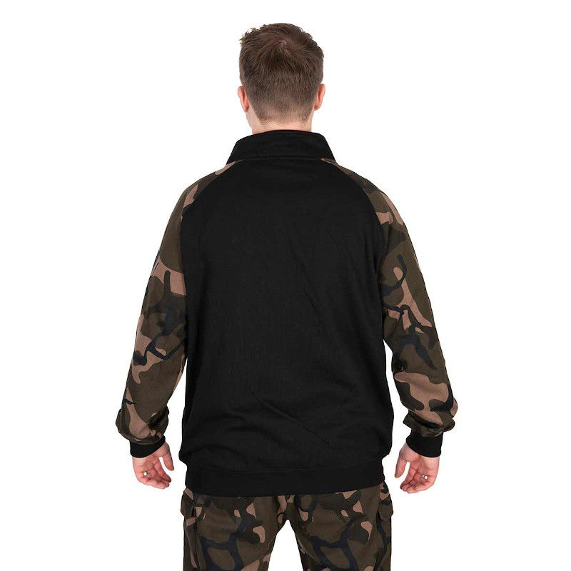 Fox LW Black/Camo QTR Zip Pullover