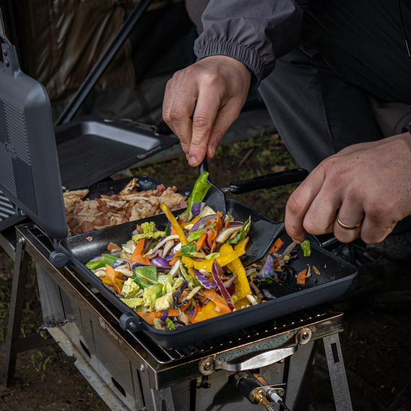 Ridge Monkey Connect Pan & Griddle XXL Granite Edition