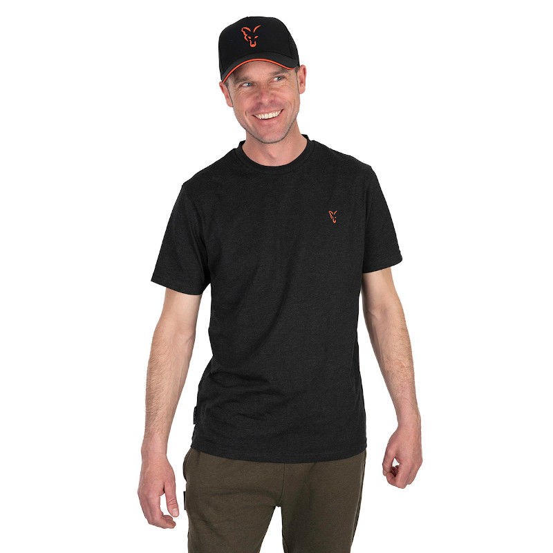 Fox Collection T-Shirt Black & Orange