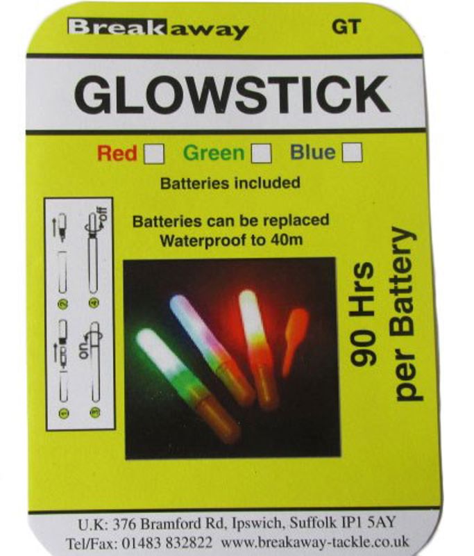 Breakaway LED Glowstick Tip Lights