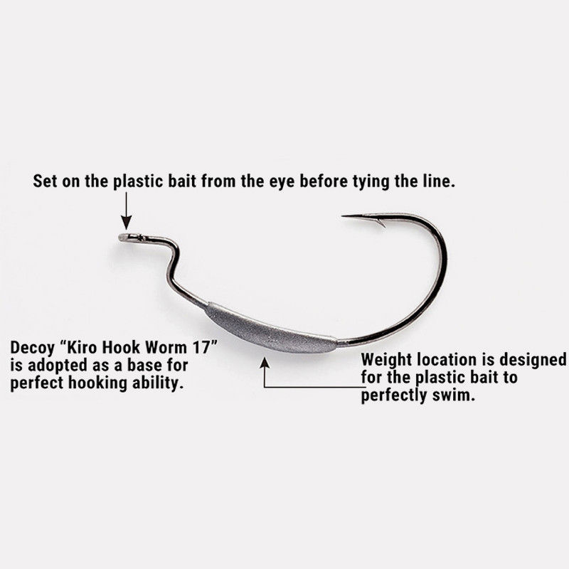 Decoy 102 Worm Hooks