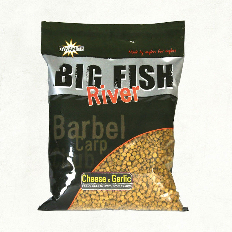 Dynamite Baits Big Fish River Feed Pellets 1.8Kg