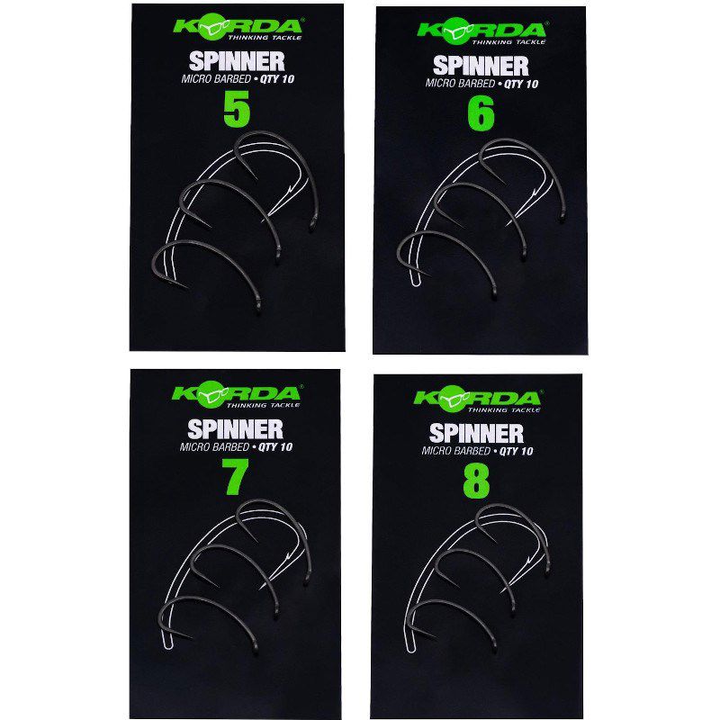 Korda Spinner Hooks Barbless