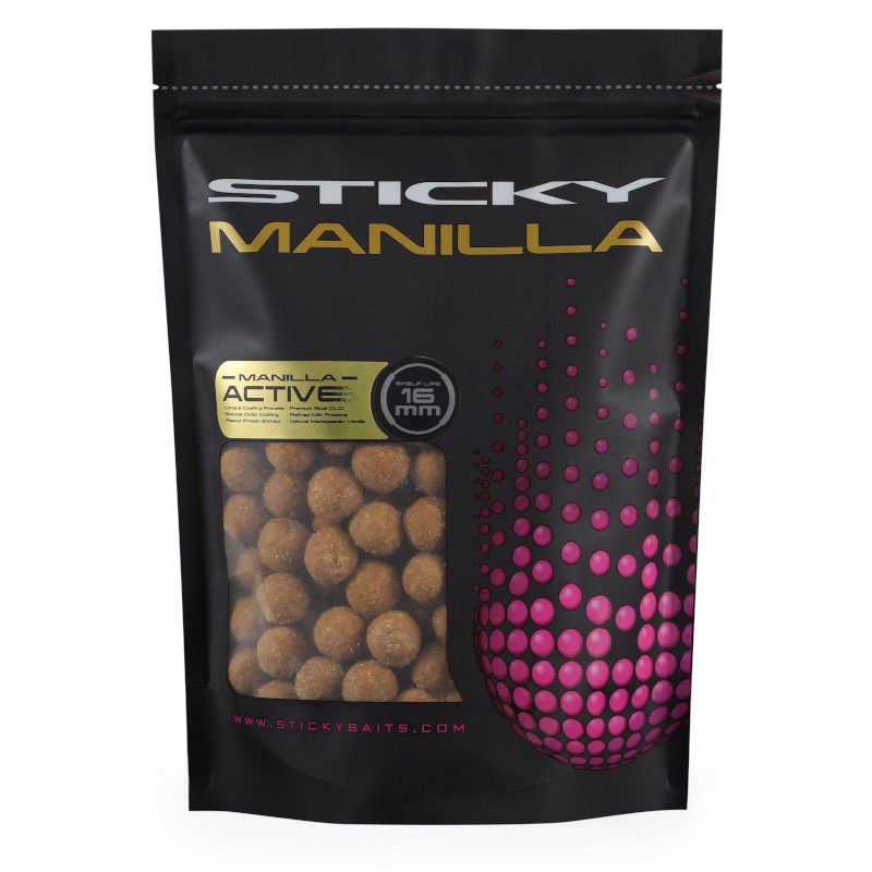 Sticky Baits Manilla Active Shelf Life Boilies