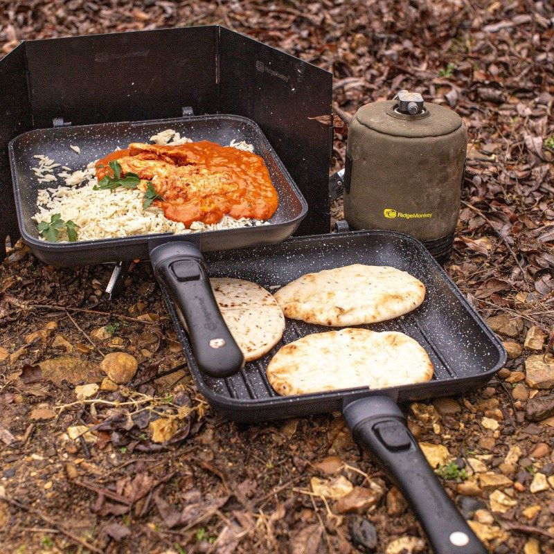 Ridge Monkey Connect Pan & Griddle XXL Granite Edition