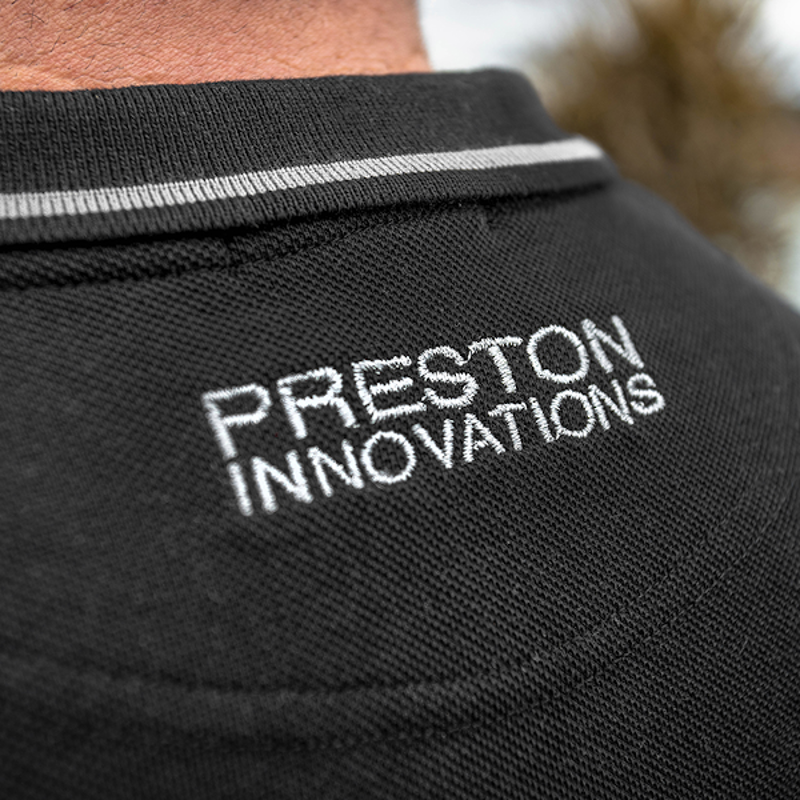 Preston Innovations Black Polo Shirt