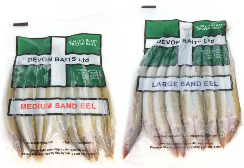 Devon Baits Frozen Sand Eels