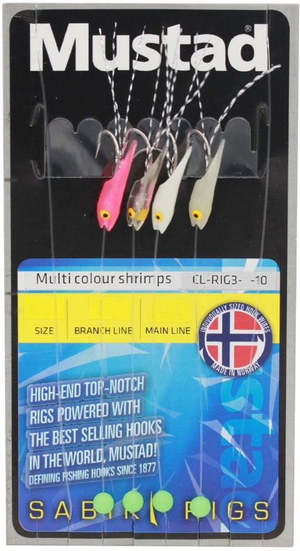 Mustad Multi Colour Shrimps