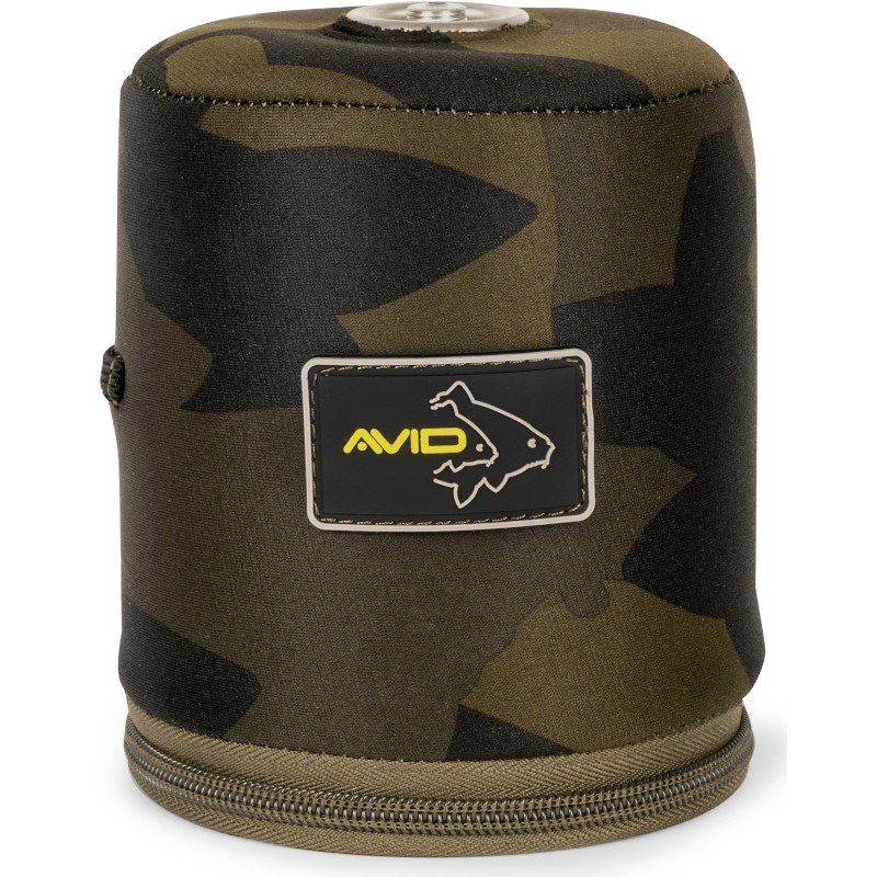 Avid Carp Camo Neoprene Gas Cannister Holder