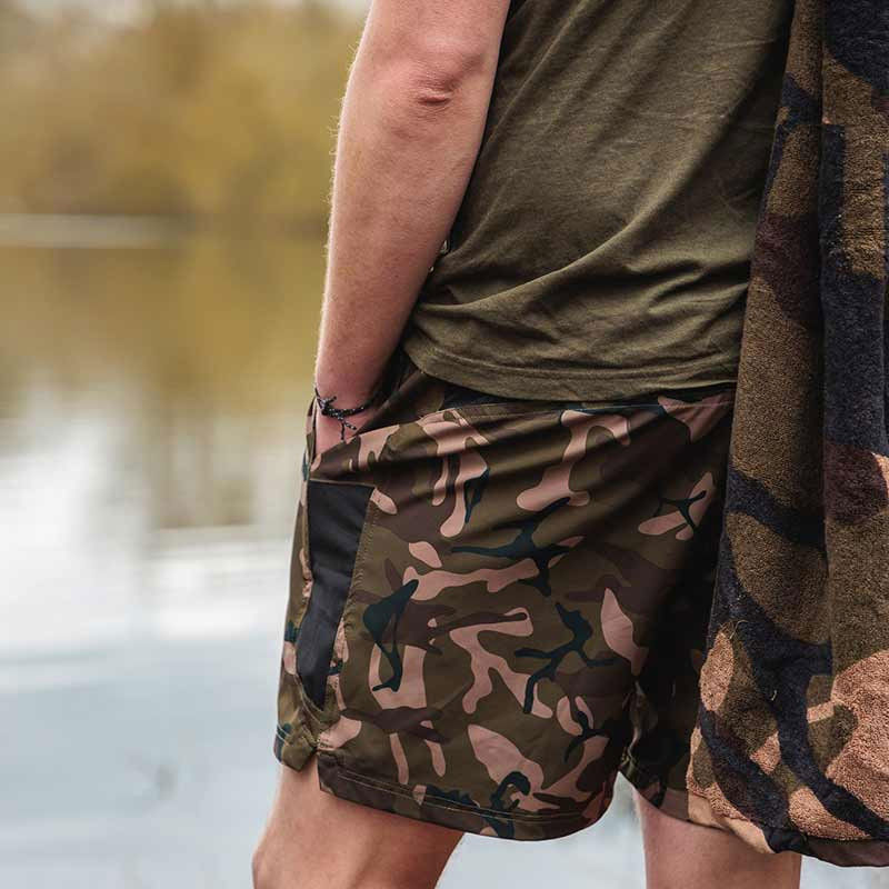 Fox Black/Camo LW Swim Shorts