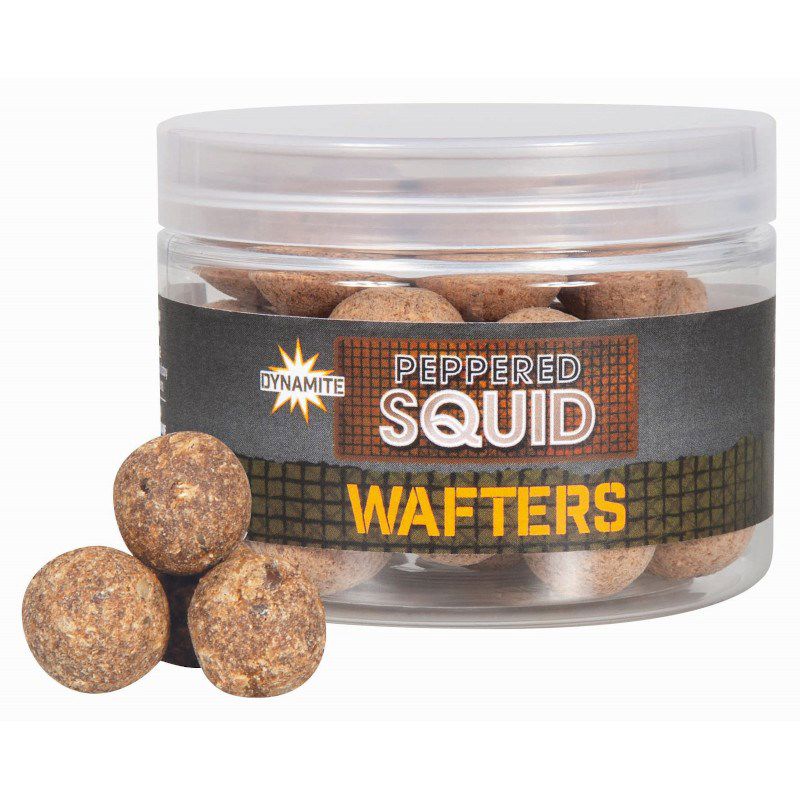 Dynamite Baits Peppered Squid Wafters 15mm