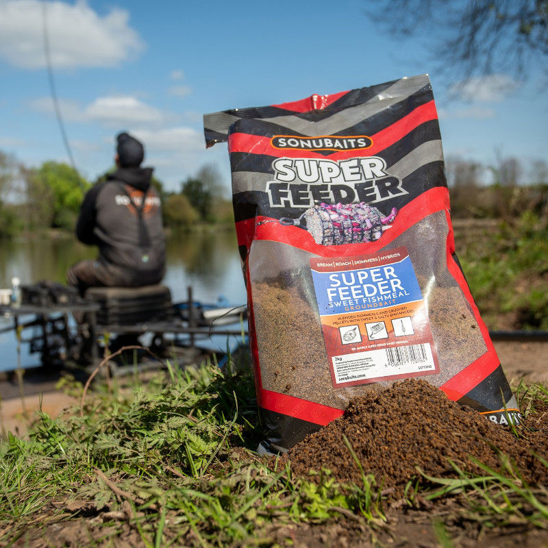 Sonubaits Super Feeder Sweet Fishmeal Groundbait 2Kg