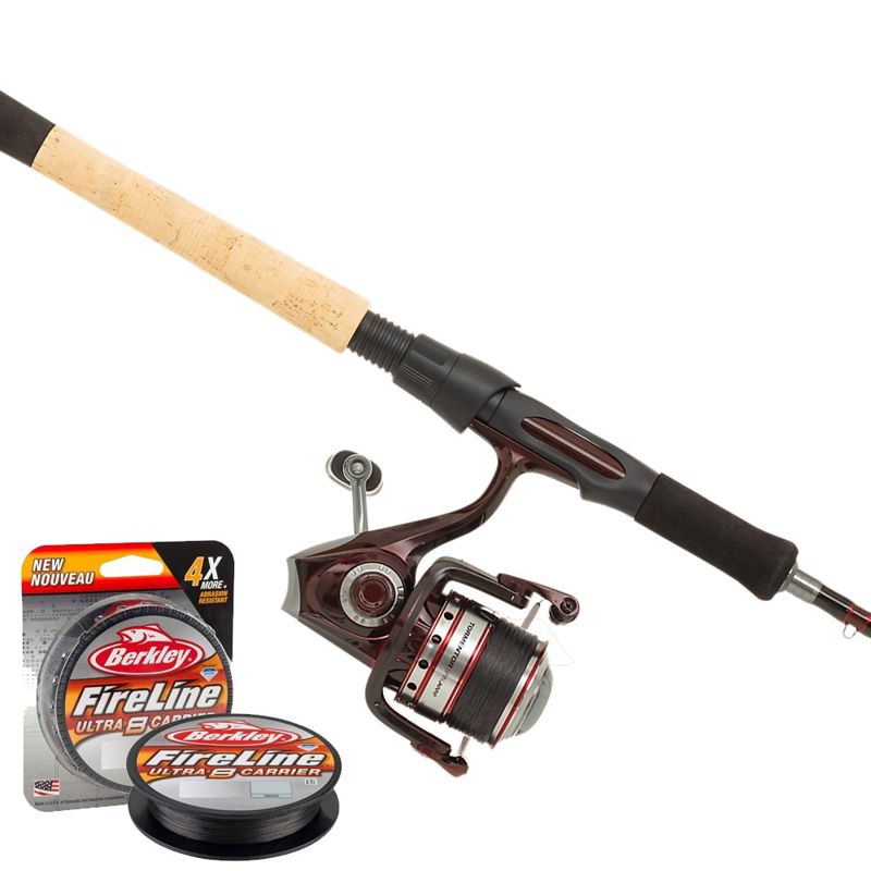 Abu Garcia Tormentor Spinning Combo & FOC Braid 8ft