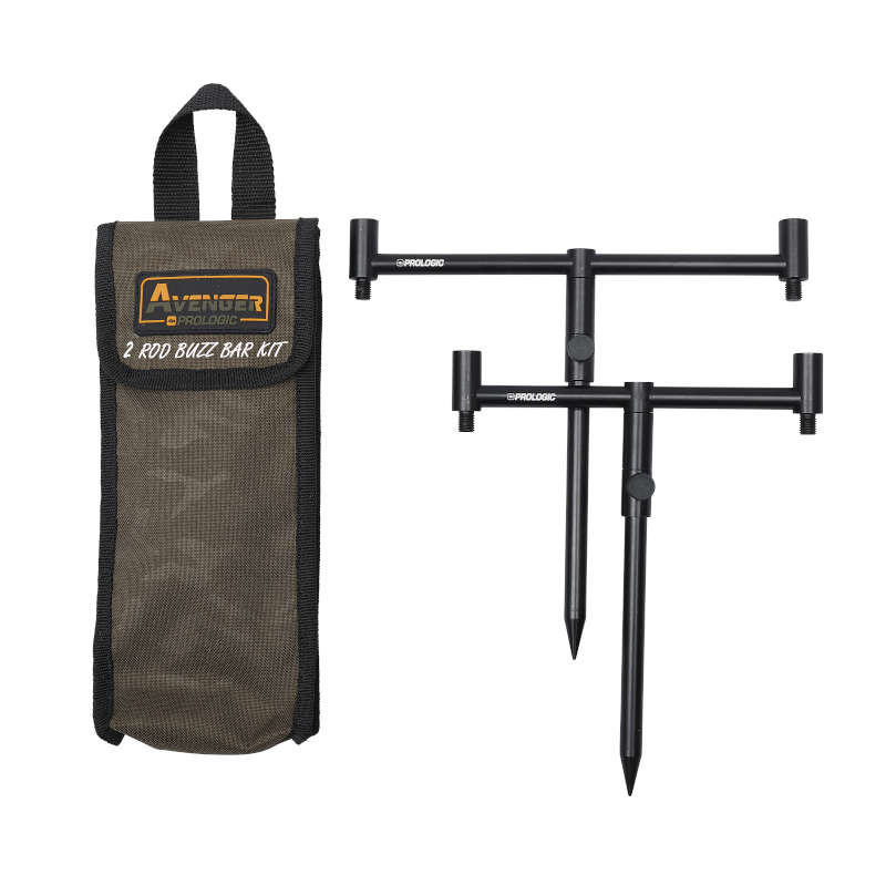 Prologic Avenger Rod Buzz Bar Kits & Carrycase