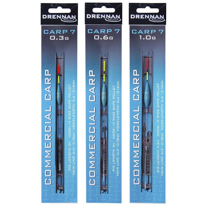 Drennan Carp 7 Commercial Carp Pole Rigs