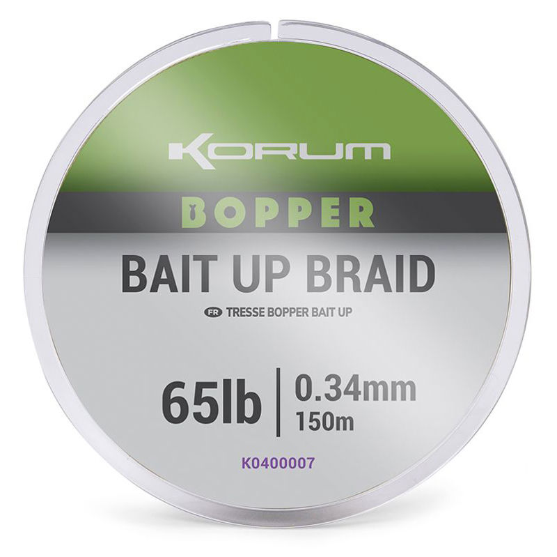 Korum Bopper Bait Up Braid 65lb