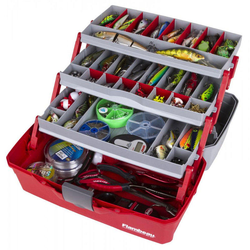 Flambeau 3 Tray Tackle Box