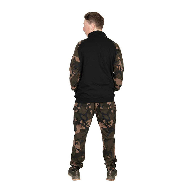 Fox LW Black/Camo QTR Zip Pullover