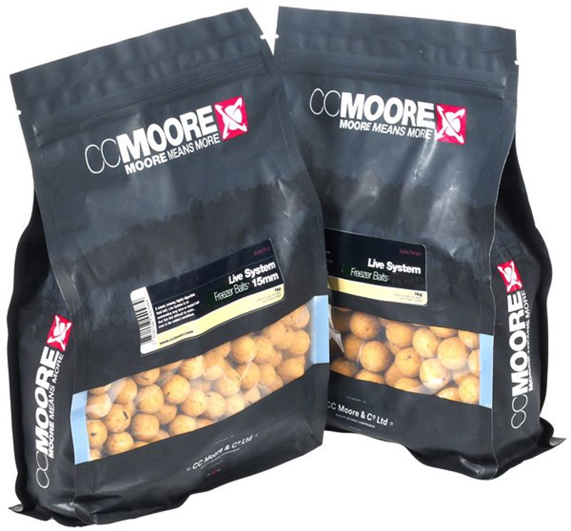 CC Moore Live System Frozen Boilies 10mm 1kg