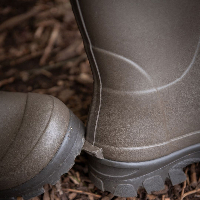 Fox Neoprene Lined Camo/Khaki Rubber Boots