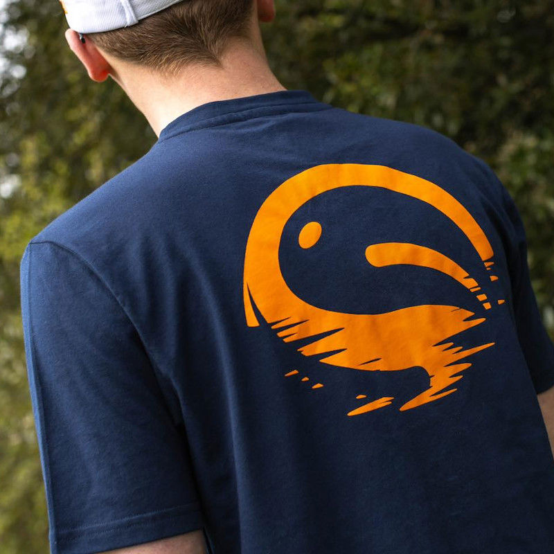 Guru Sunset Tee Navy