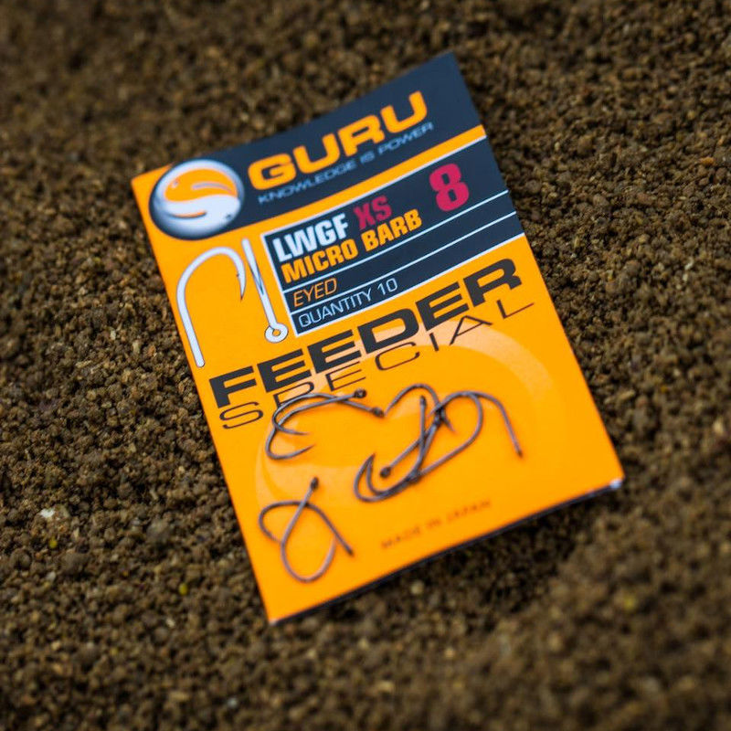 Guru LWGF Feeder Special XS Eyed Hooks