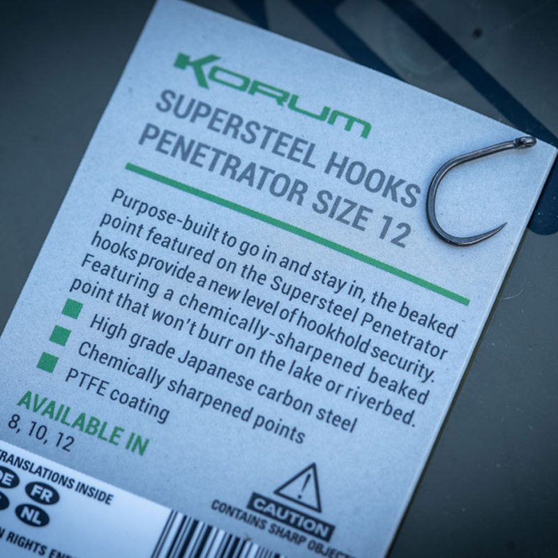 Korum Supersteel Penetrator Hooks