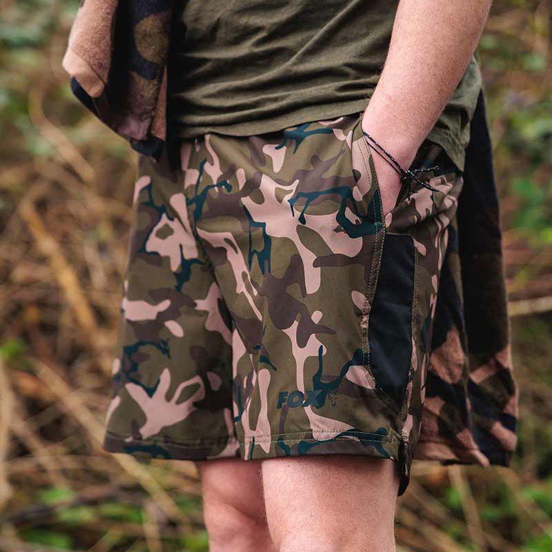 Fox Black/Camo LW Swim Shorts