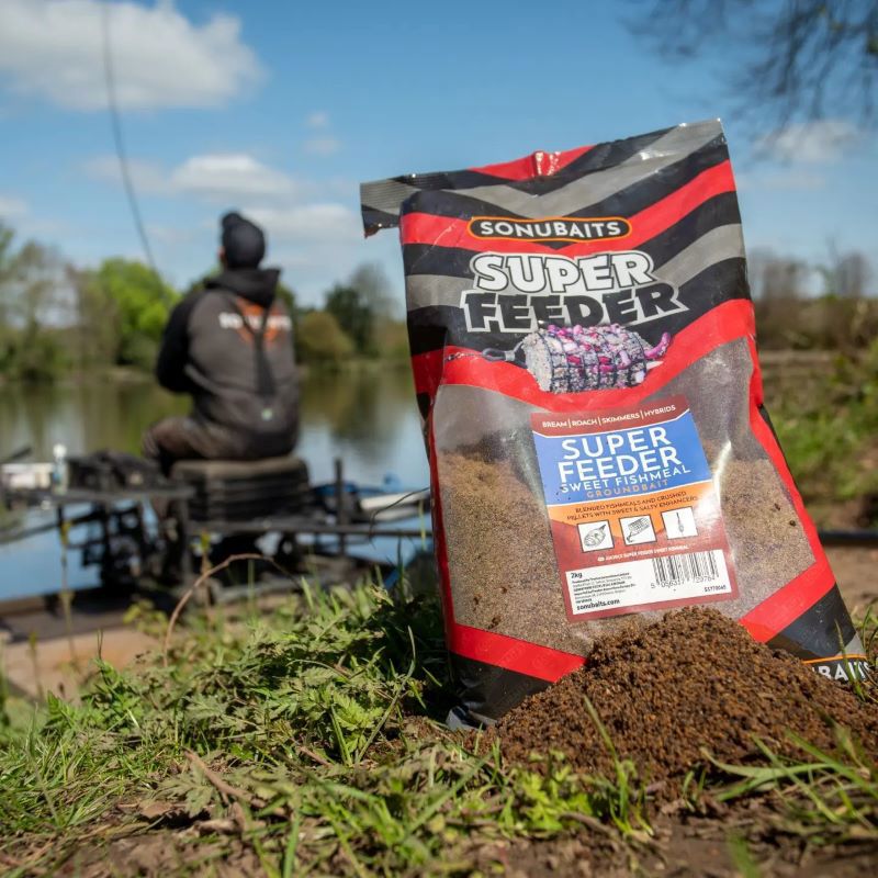 Sonubaits Super Feeder Sweet Fishmeal Groundbait 2Kg