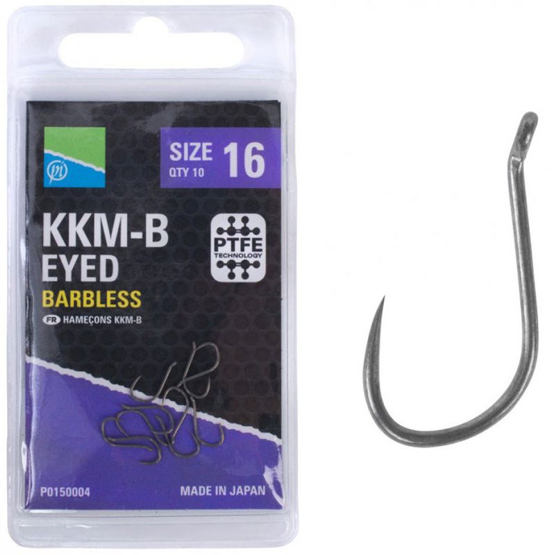 Preston Innovations KKM-B Barbless Hooks