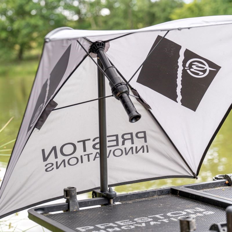 Preston Innovations Offbox Grey Bait Brolly