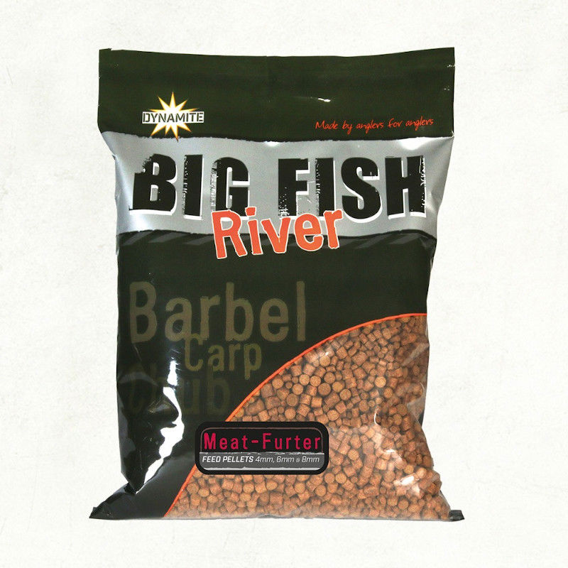 Dynamite Baits Big Fish River Feed Pellets 1.8Kg