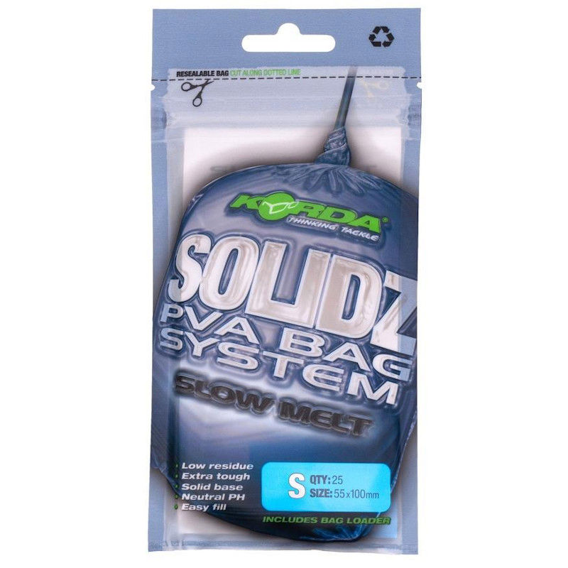 Korda Solidz Slow Melt PVA Bags