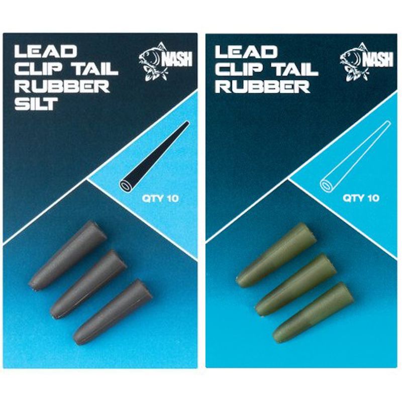 Nash Lead Clip Tail Rubbers