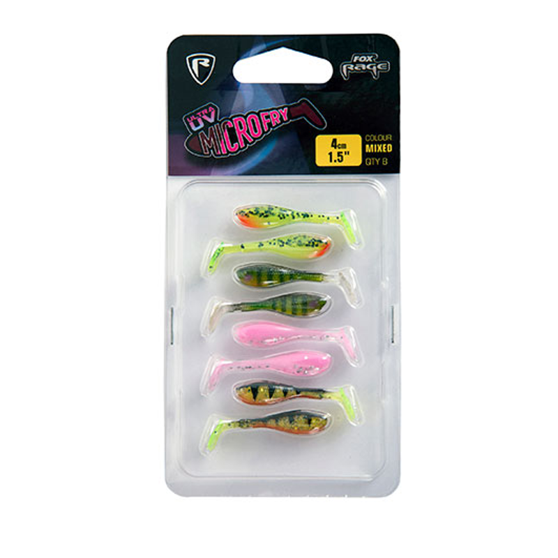 Fox Rage Micro Fry Ultra UV Mixed Colour Pack