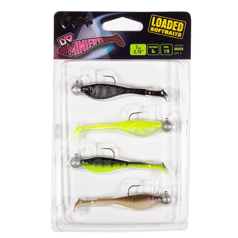 Fox Rage Ultra UV Mini Fry Mixed Loaded Lure Pack